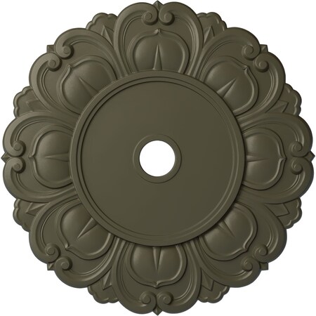 Ekena Millwork Angel Ceiling Medallion (Fits Canopies up to 15 3/4"), 32 1/4"OD x 3 5/8"ID x 1 1/8"P, Witch Hazel CM32ANWHF